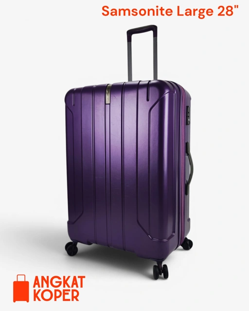 Samsonite NIAR Spinner Hardcase Luggage 28 Inch Purple 