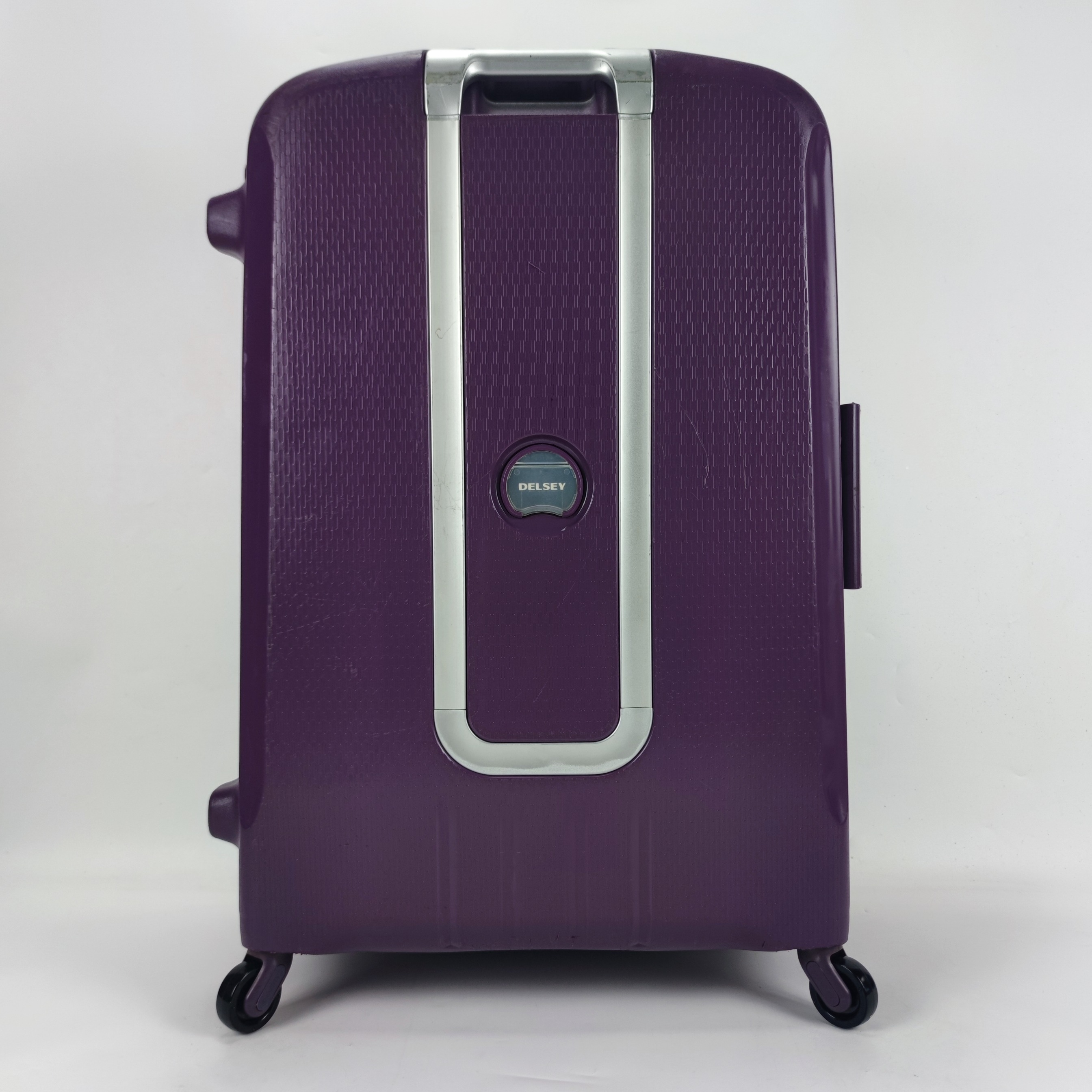 Delsey Belfort Hardcase Luggage 28 Inch Purple 