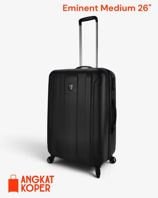 Eminent Lightweight Hardcase Luggage 26 Inch Black✔️