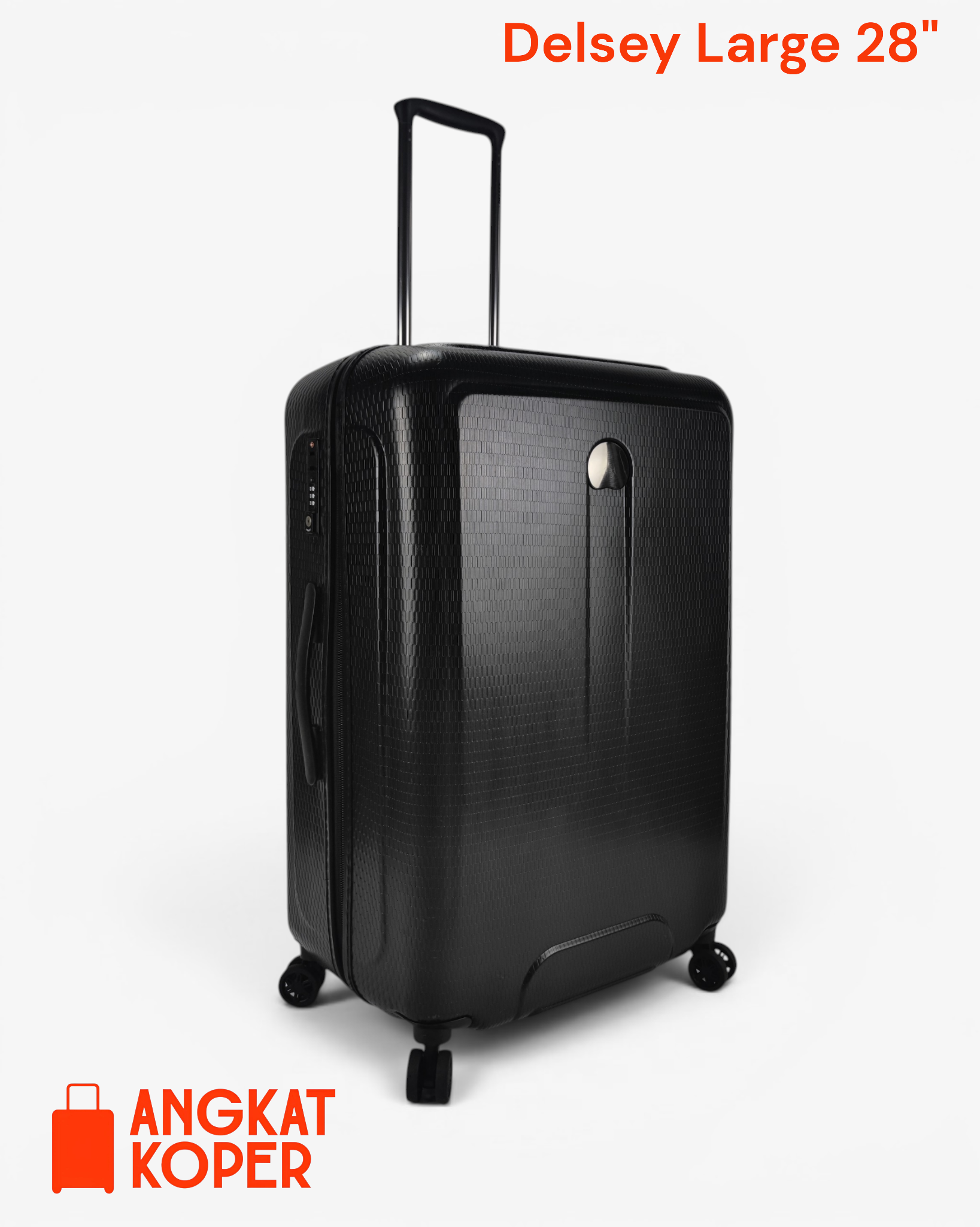 Delsey Helium Air Lightweight 28 Inch Black ✔️