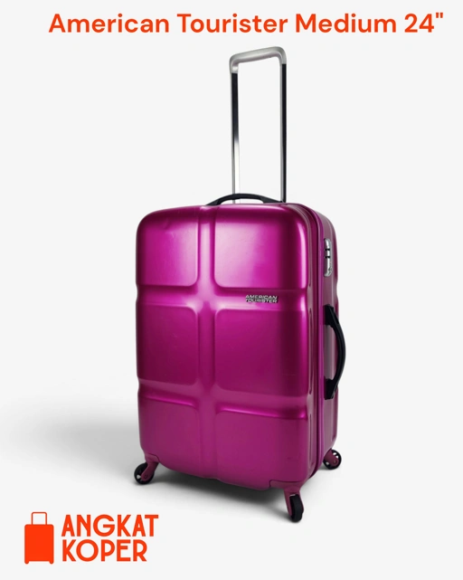 American Tourister Cube Pop Spinner Hardcase Luggage 24 Inch