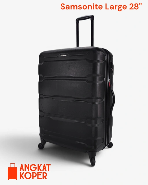 Samsonite Omni PC Spinner Hardcase Luggage 28 Inch Black✔️