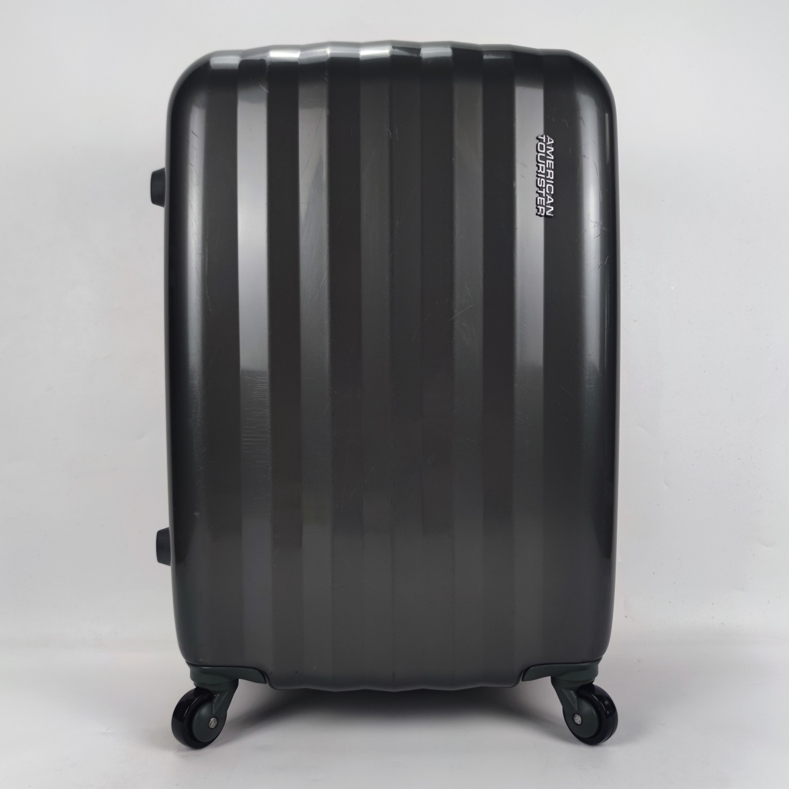 American Tourister Prismo Spinner Hardcase Luggage 24 Inch Black✔️