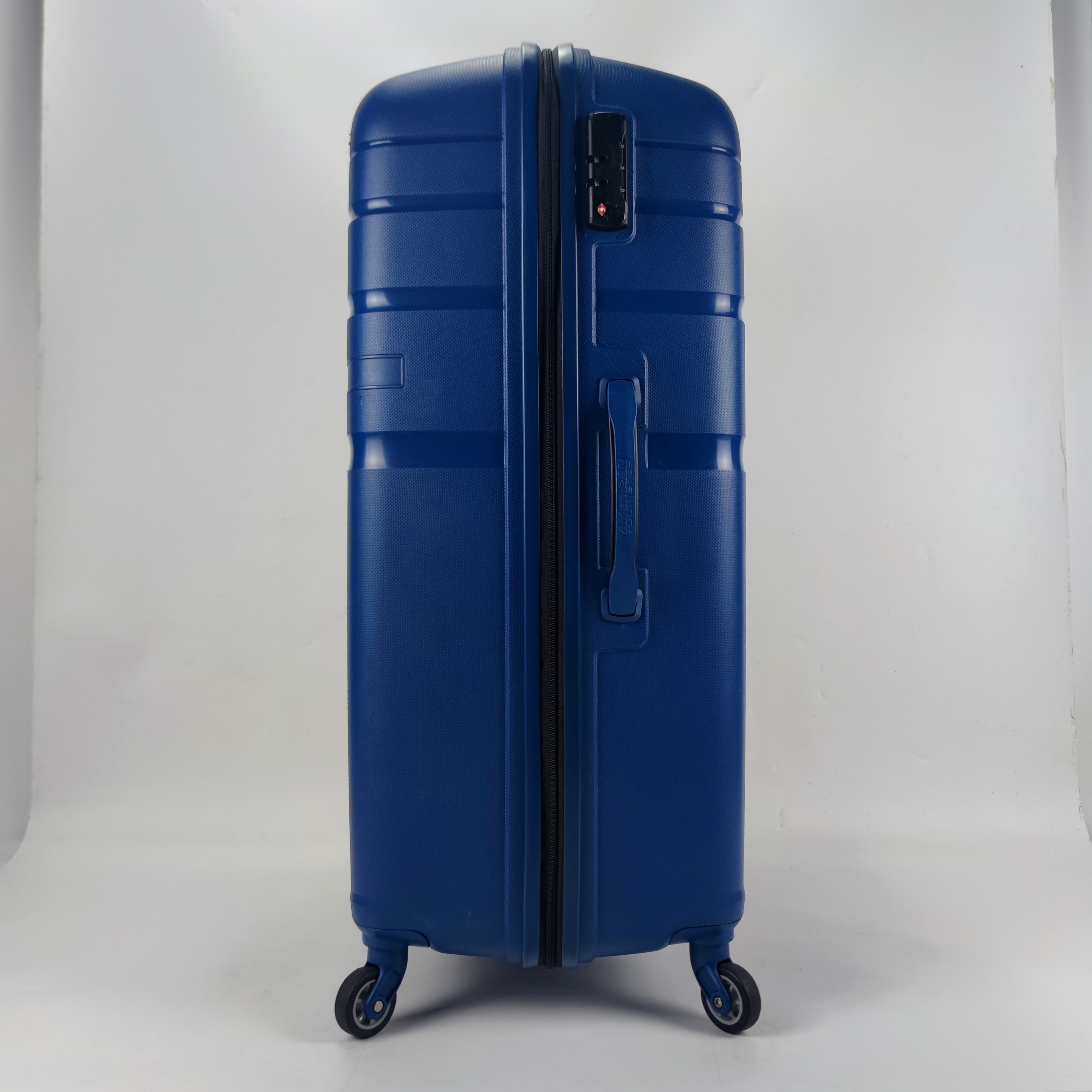 American Tourister Upland Spinner Lightweight Hardcase Luggage 28 Inch Blue✔️