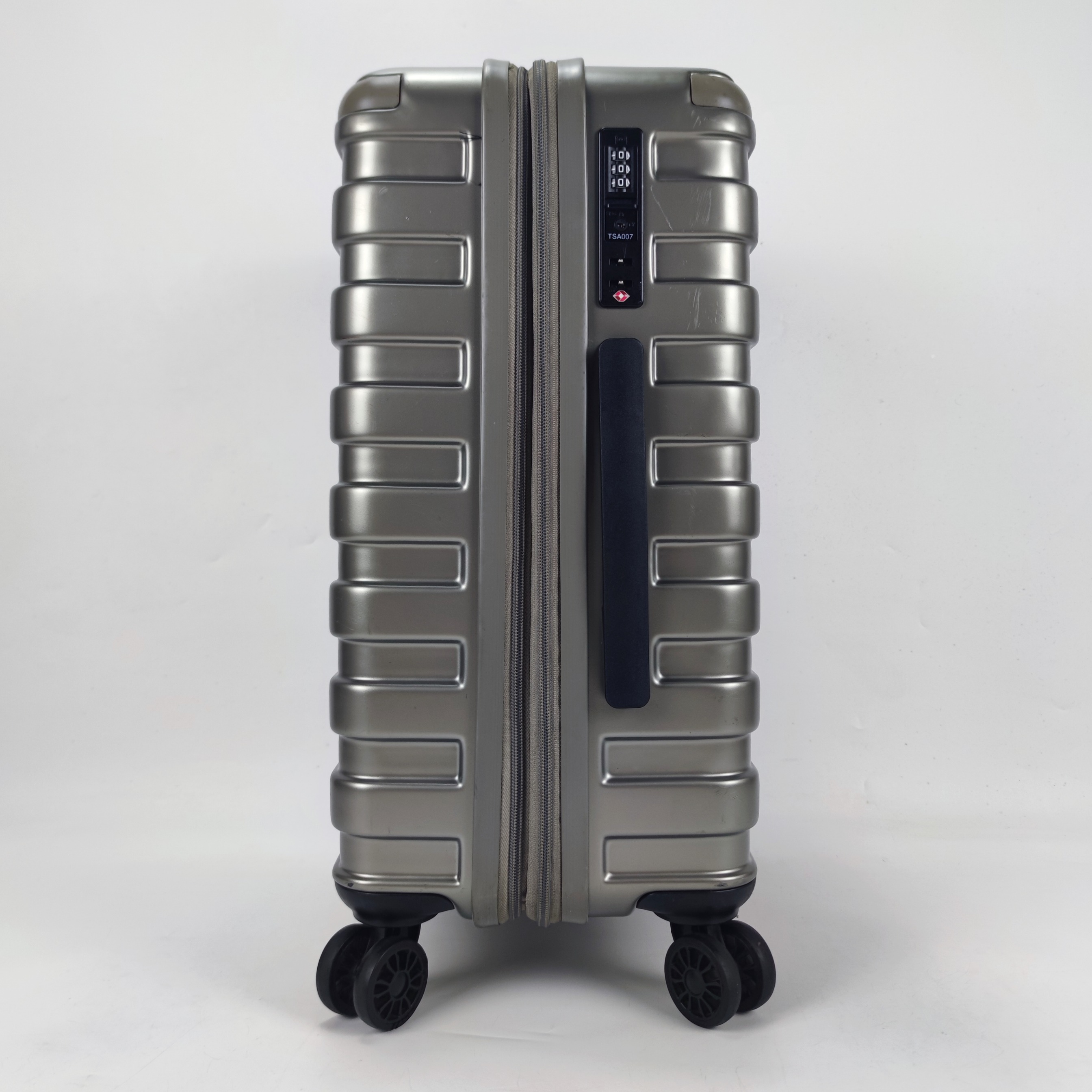 Hush Puppies 4027 Hardcase Luggage 20 Inch Grey