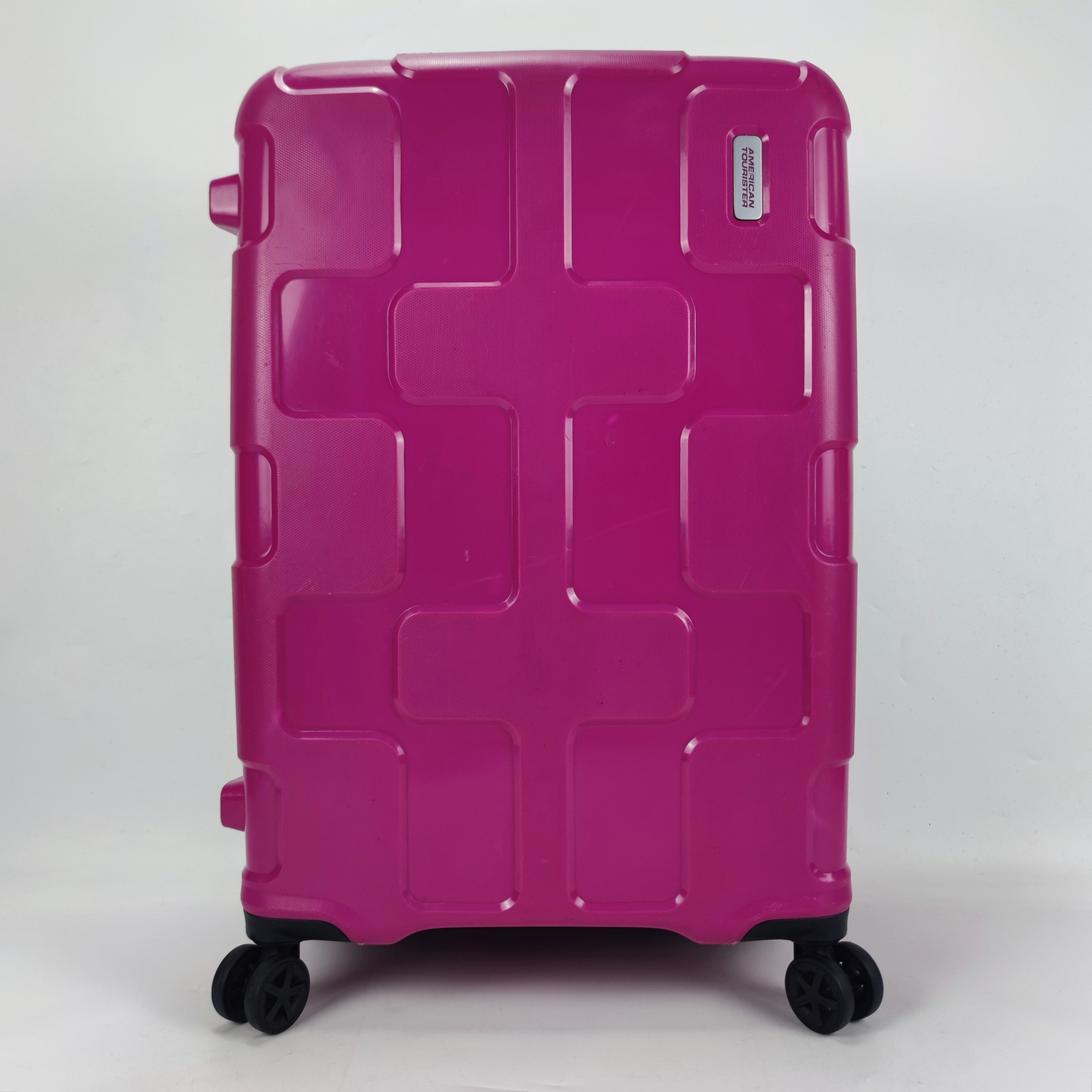 American Tourister Rumpler Spinner Hardcase Luggage 26 Inch Pink