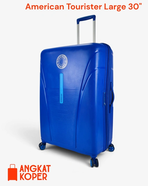 American Tourister Skytracer Spinner Hardcase Luggage 30 Inch Blue