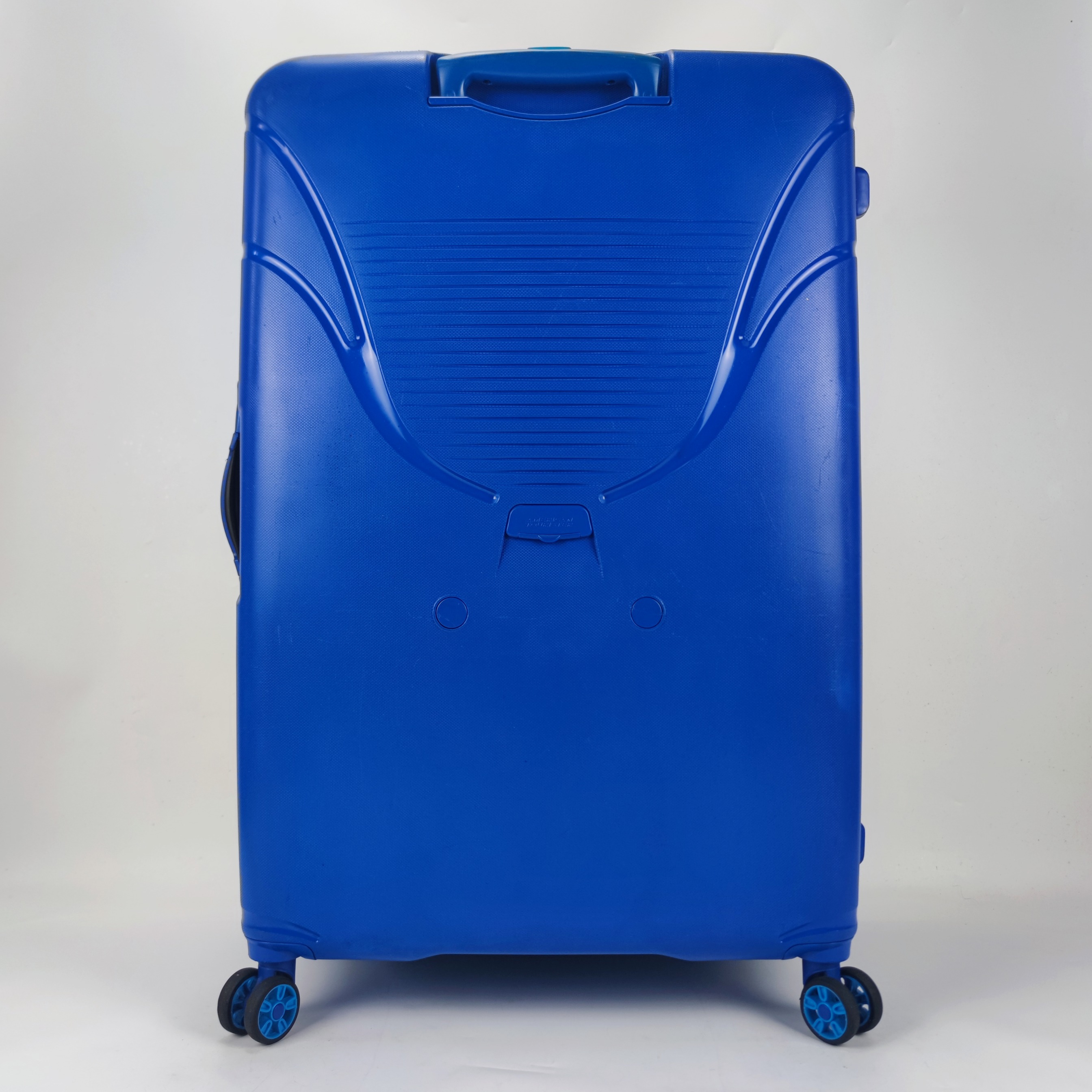 American Tourister Skytracer Spinner Hardcase Luggage 30 Inch Blue