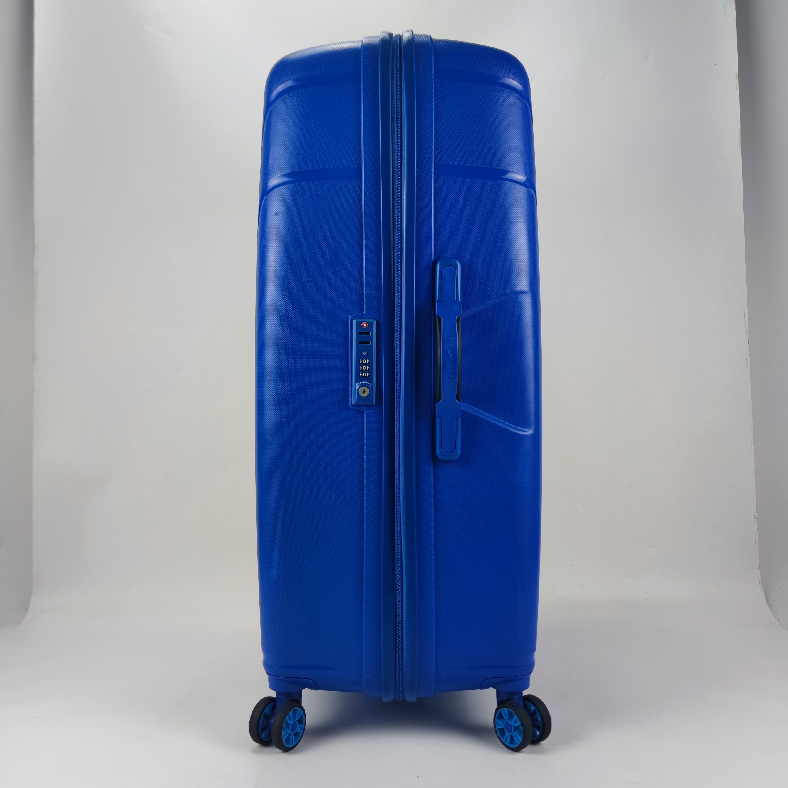 American Tourister Skytracer Spinner Hardcase Luggage 30 Inch Blue