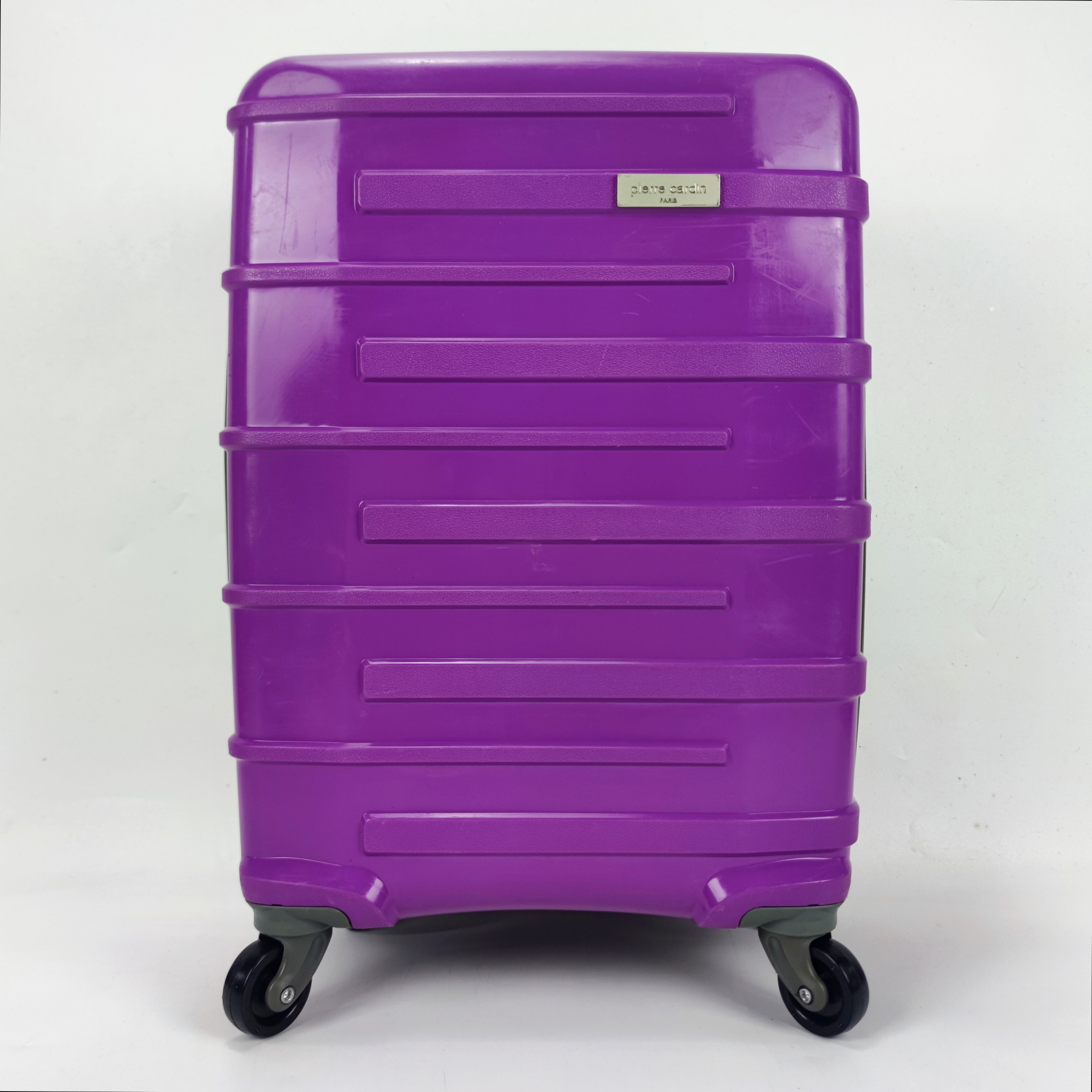 Pierre Cardin Spinner Hardcase Luggage 20 Inch Purple