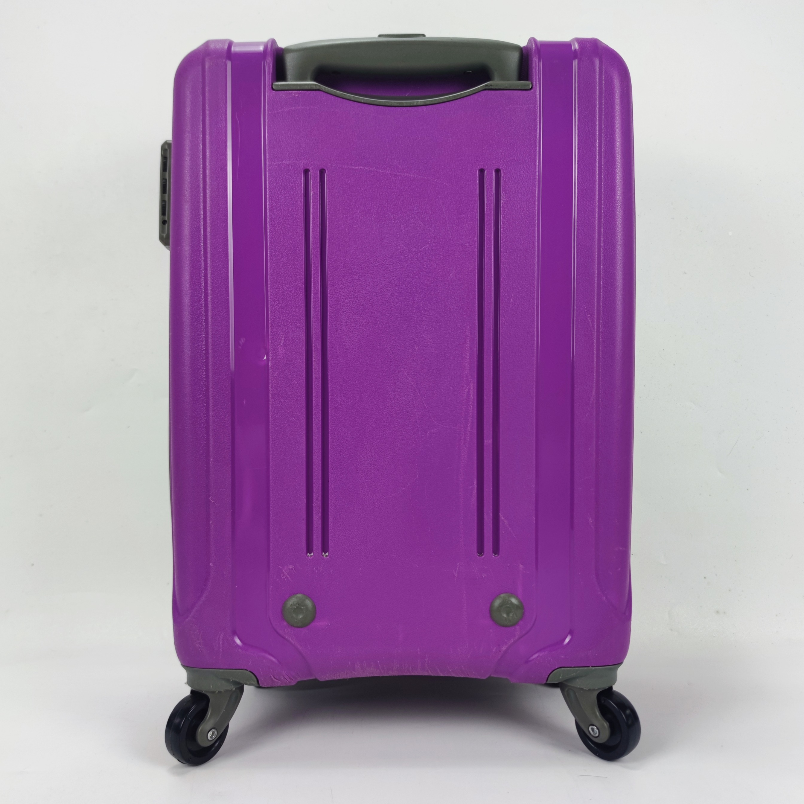 Pierre Cardin Spinner Hardcase Luggage 20 Inch Purple