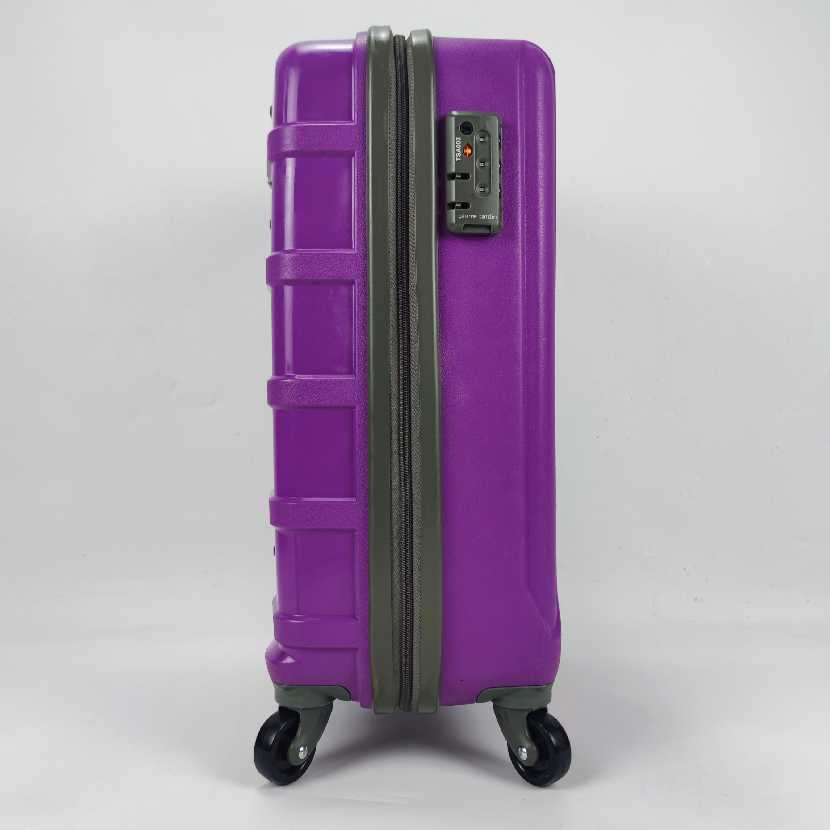 Pierre Cardin Spinner Hardcase Luggage 20 Inch Purple