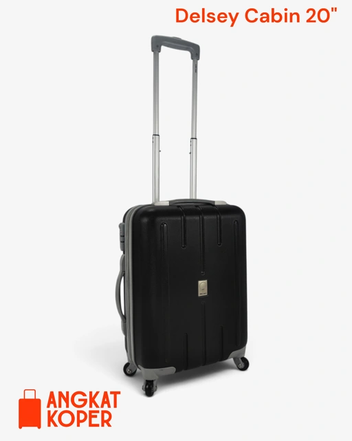 Delsey Leneos Hardcase 20 Inch Black 