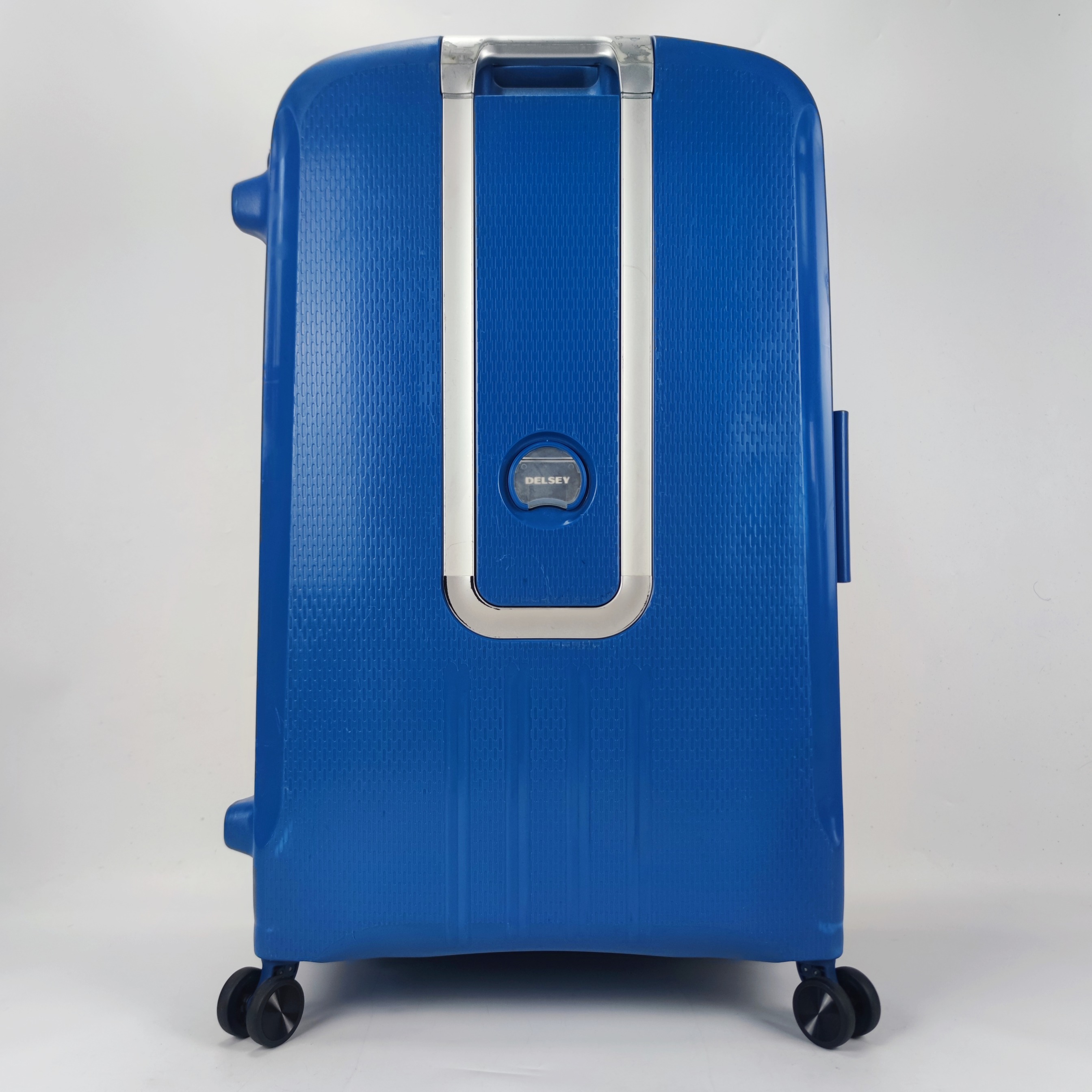 Delsey Belfort Hardcase Luggage 32 Inch Blue✔️