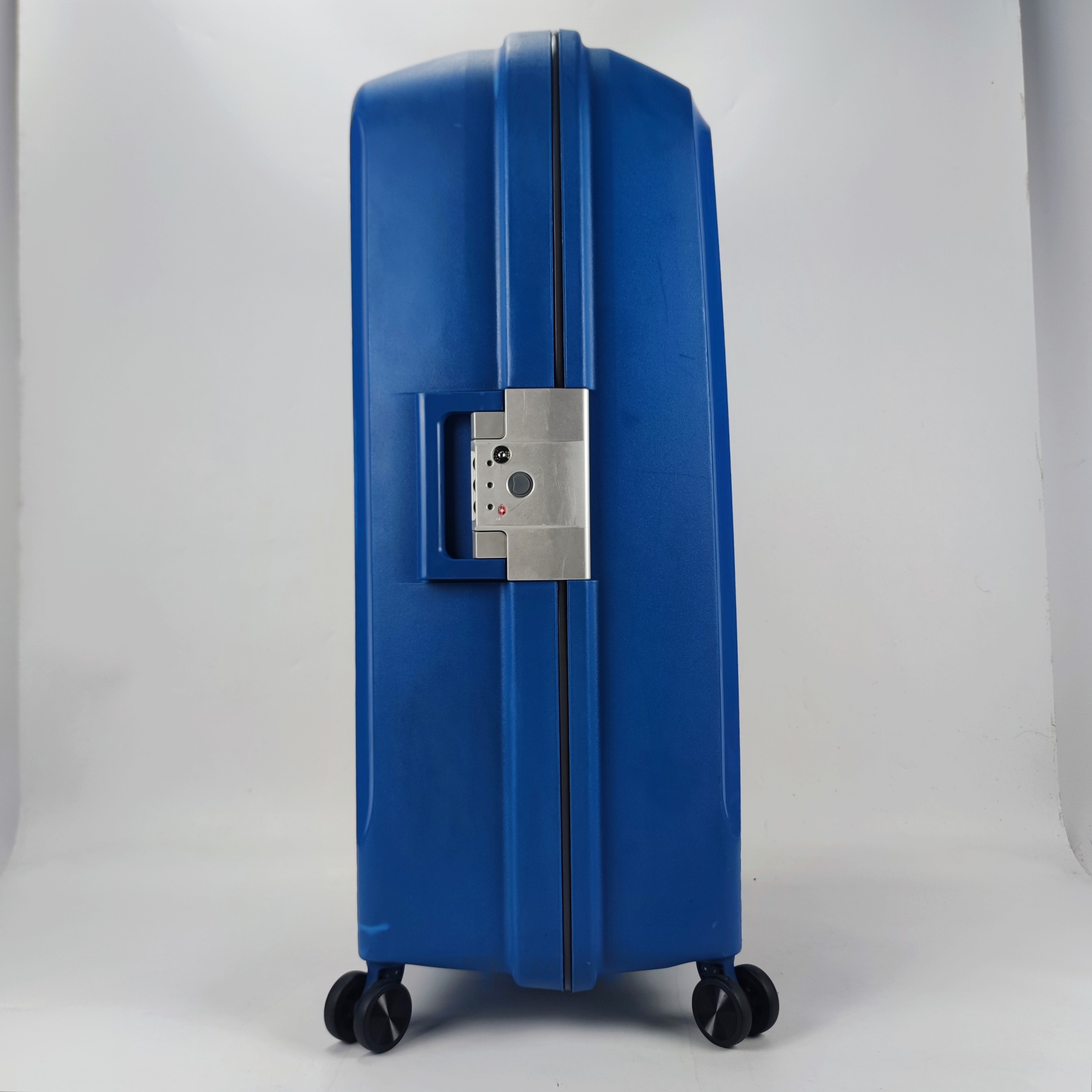 Delsey Belfort Hardcase Luggage 32 Inch Blue✔️