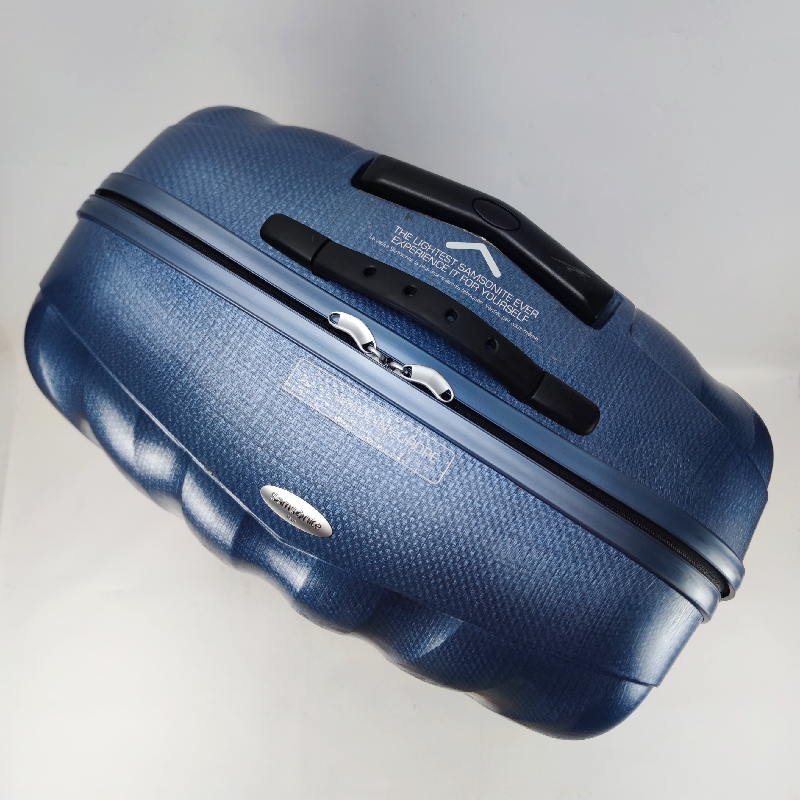 Samsonite Cosmolite Hardcase Luggage 30 Inch Light Blue✔️