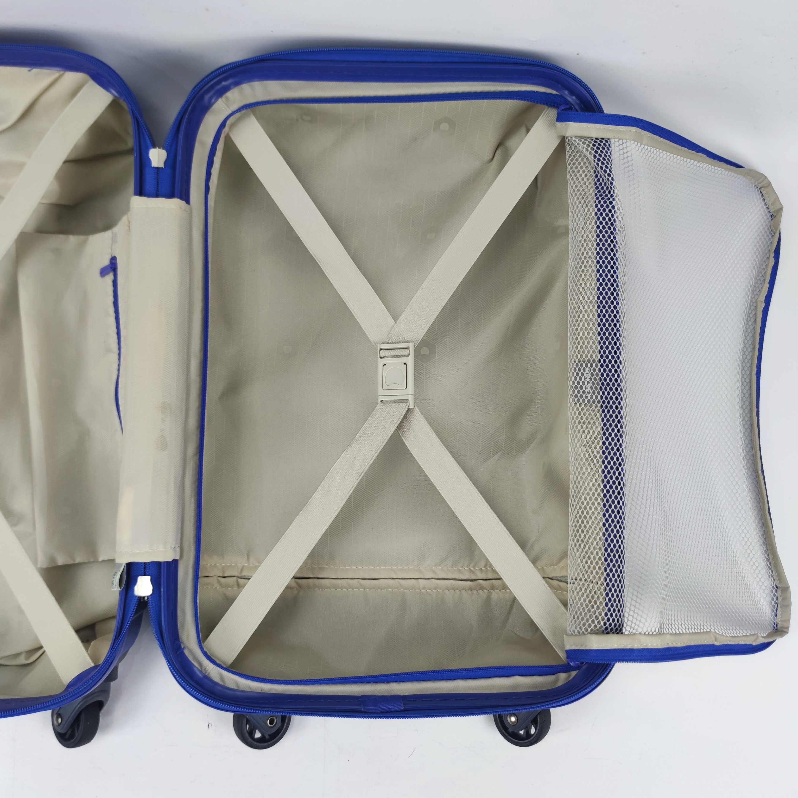 Delsey Airship Hardcase Luggage 20 Inch Blue ✔️