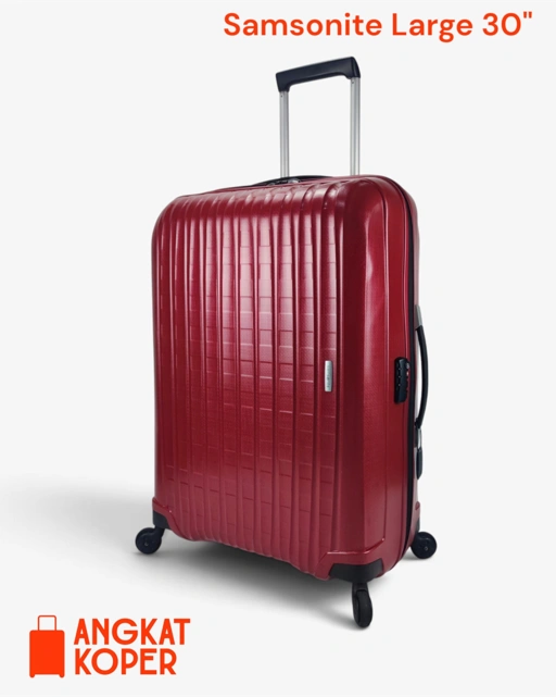 Samsonite Chronolite Spinner Hardcase Luggage 30 Inch Red✔️