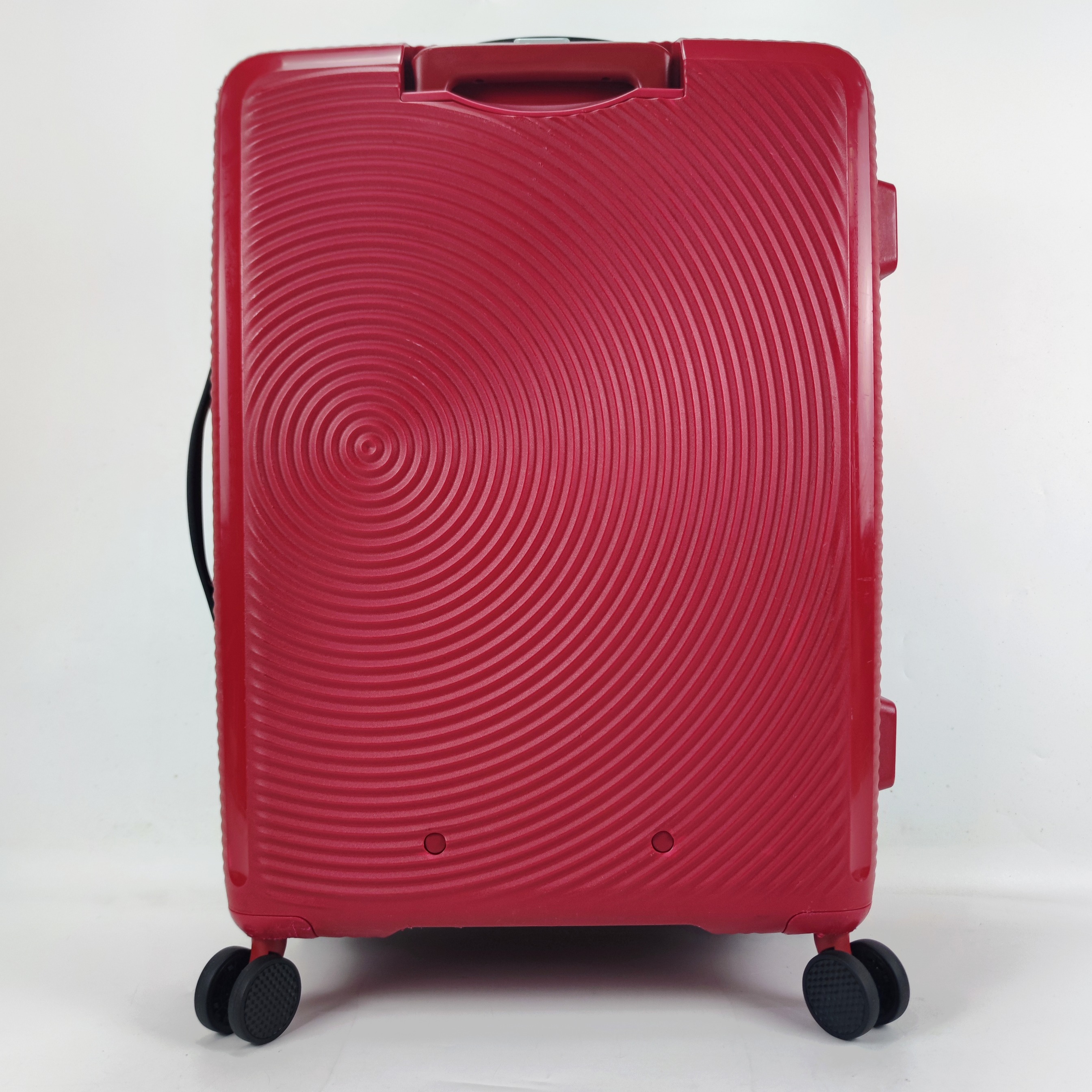 American Tourister Curio Soundbox Spinner Hardcase Luggage 26 Inch Red ✔️