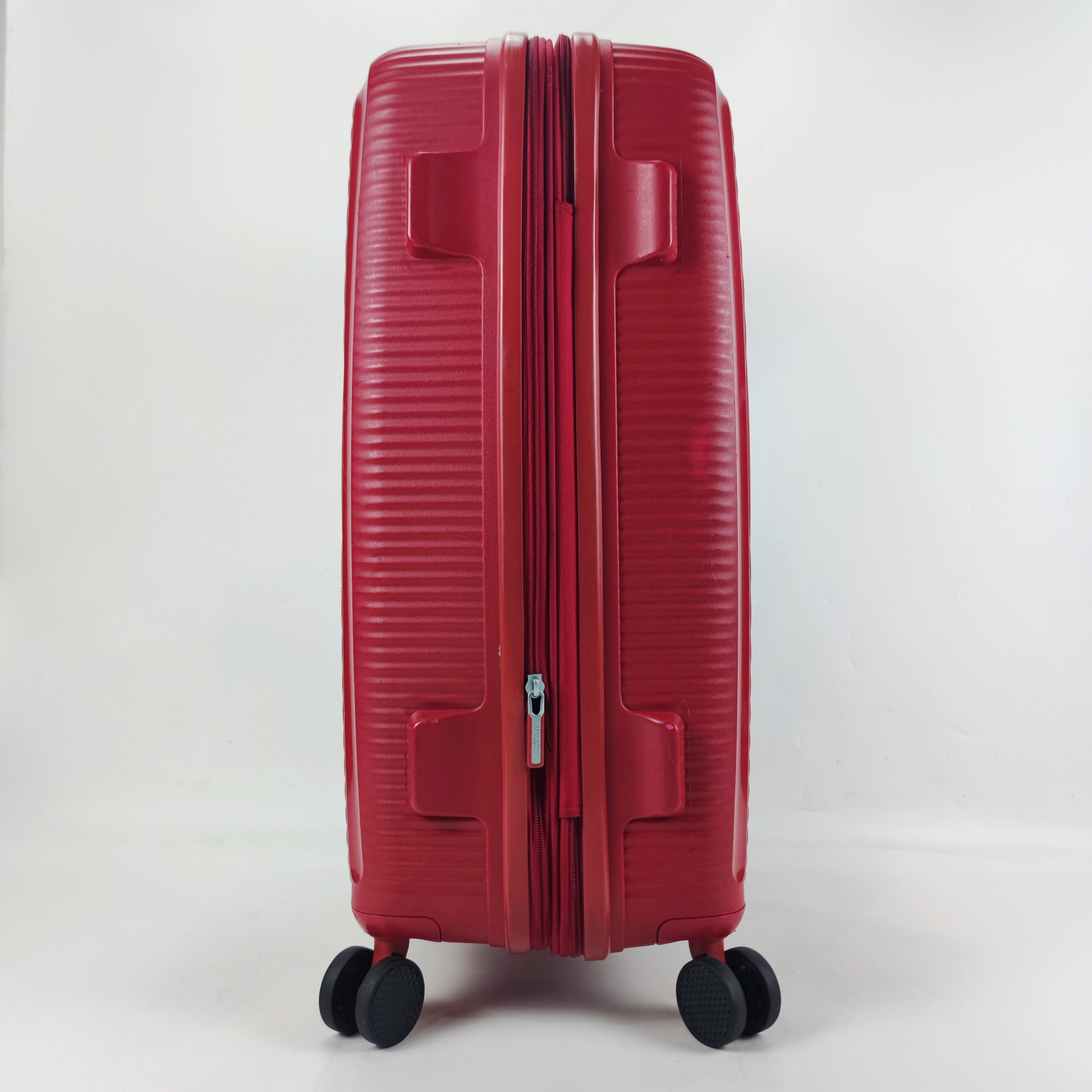 American Tourister Curio Soundbox Spinner Hardcase Luggage 26 Inch Red ✔️