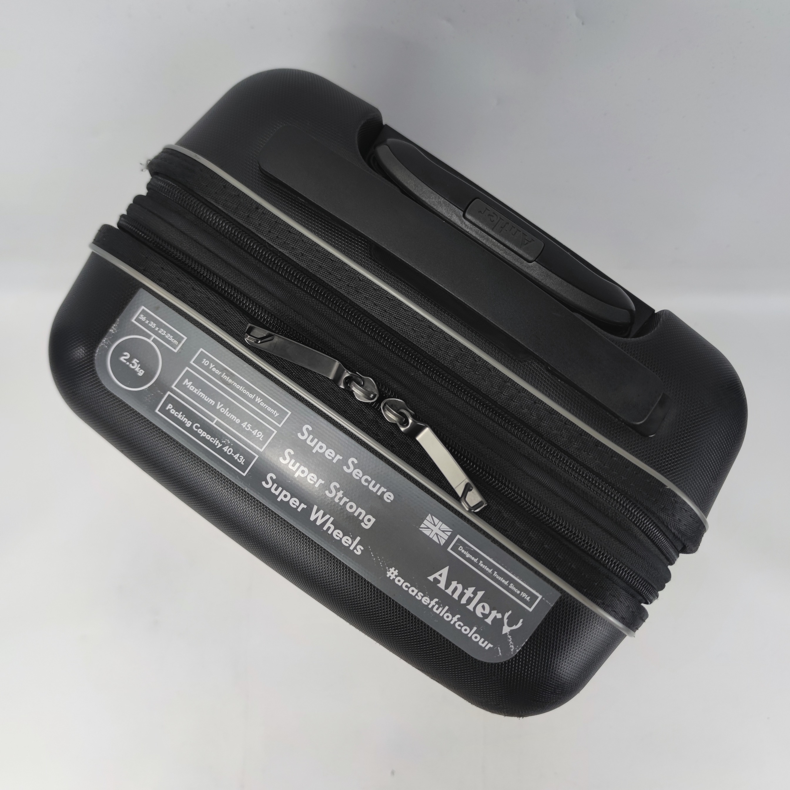 Antler Juno 2.0 Hardcase Luggage 20 Inch Black
