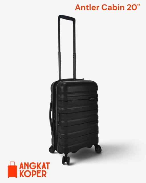 Antler Juno 2.0 Hardcase Luggage 20 Inch Black