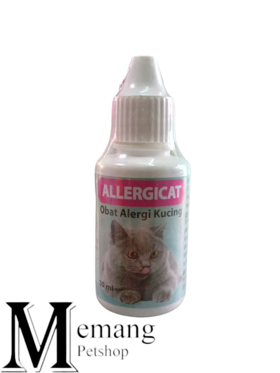 ALLERGI CAT 30ML - Obat Kucing Gatal Kulit Radang Akibat Alergi