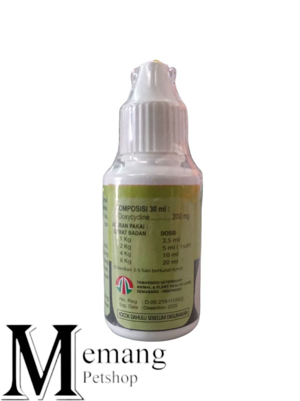 Dioxy Cat 30Ml - Obat Anti Biotik Kucing