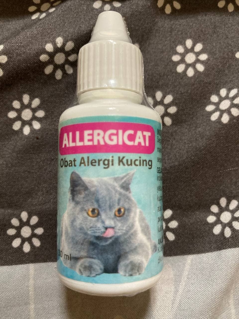 ALLERGI CAT 30ML - Obat Kucing Gatal Kulit Radang Akibat Alergi