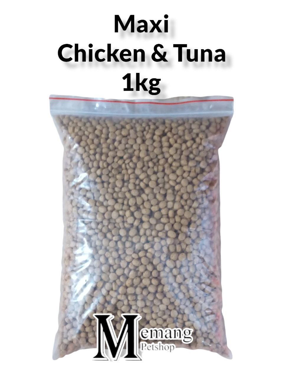 Maxi Cat Food 1Kg Repack - Makanan Kucing