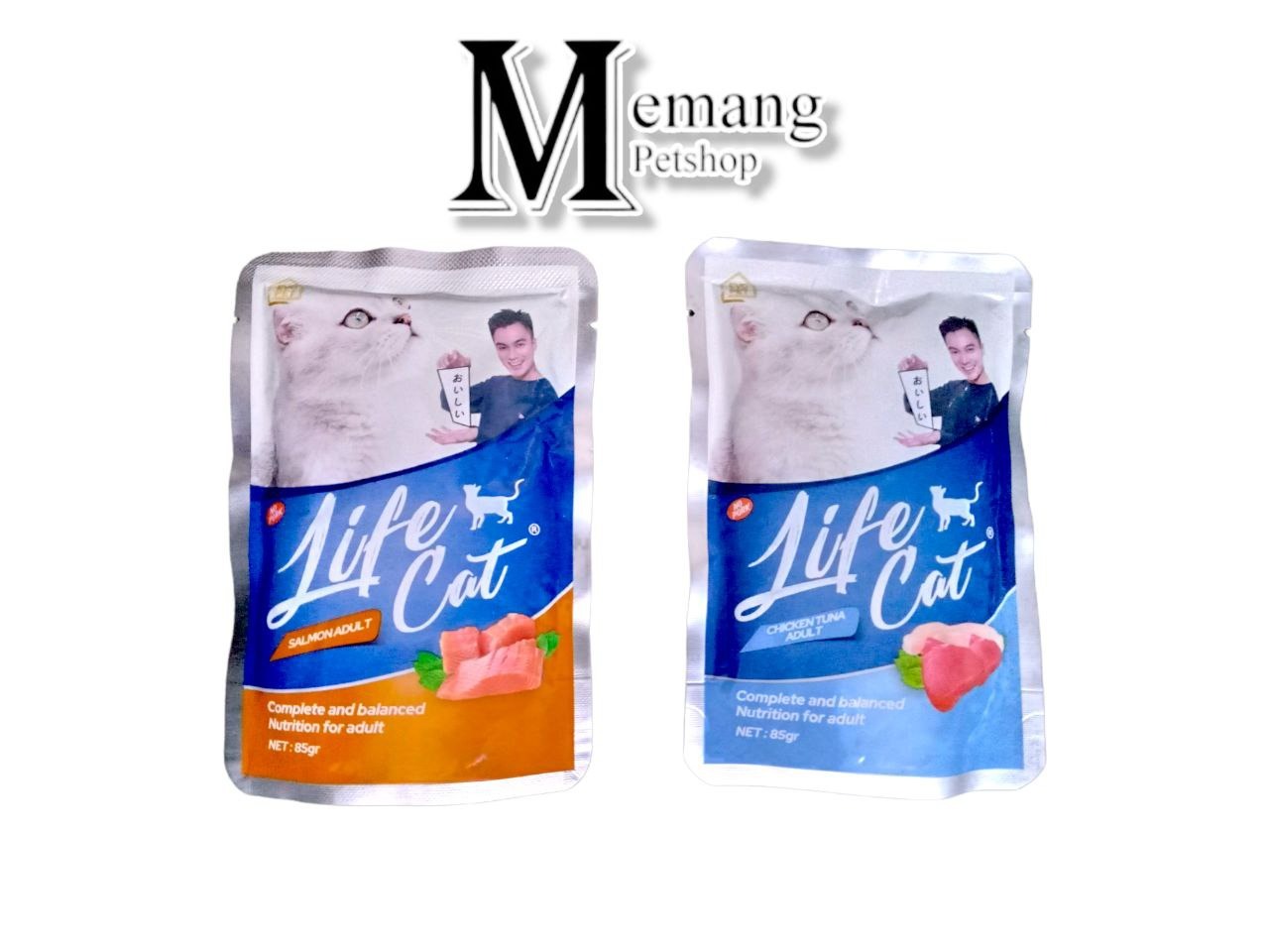 Life Cat Adult Pouch 85gram Sachet - Makanan Kucing Basah - Cat Food