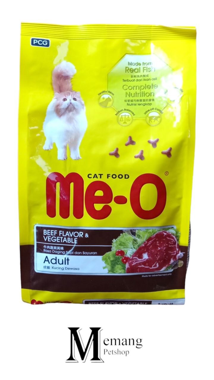 Me-O Adult Beef Vegetable 1.1Kg Freshpack - Makanan Kucing Dewasa Meo