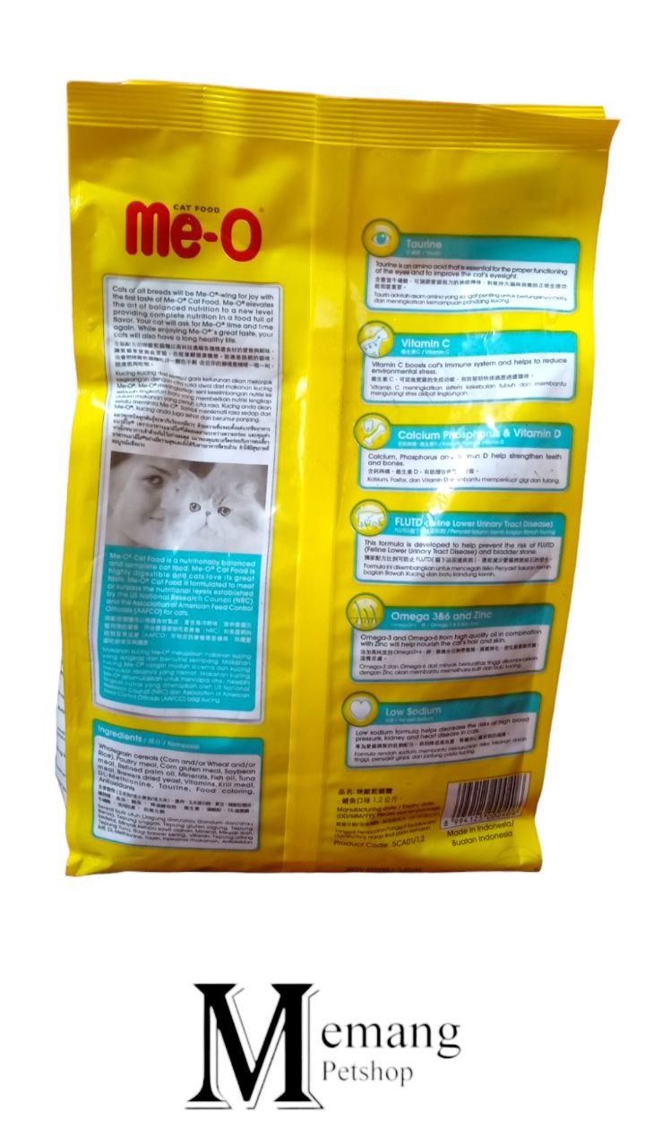 Me-O Adult Tuna 1.1Kg Freshpack - Makanan Kucing Dewasa Meo