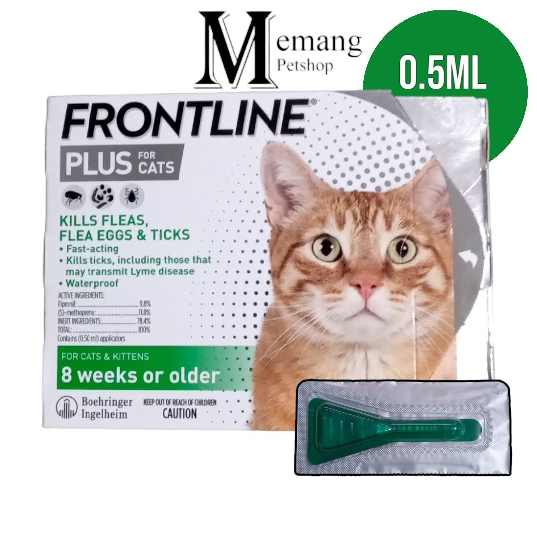 1 Tube Frontline Plus Cat - Obat Kutu Kucing