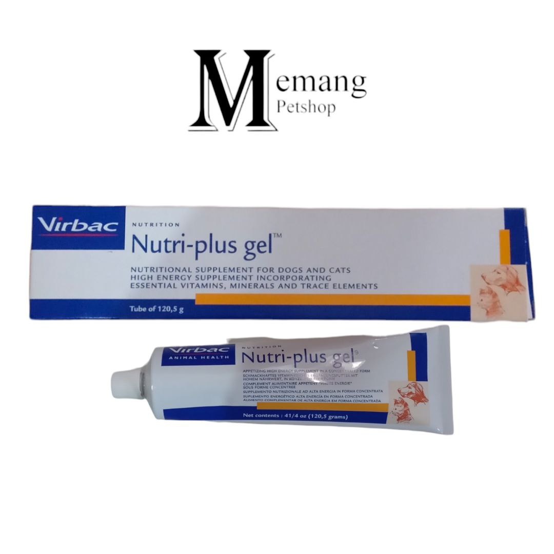 Vitamin Kucing Anjing Nutri Plus (Nutriplus) Gel Vibrac 120gram