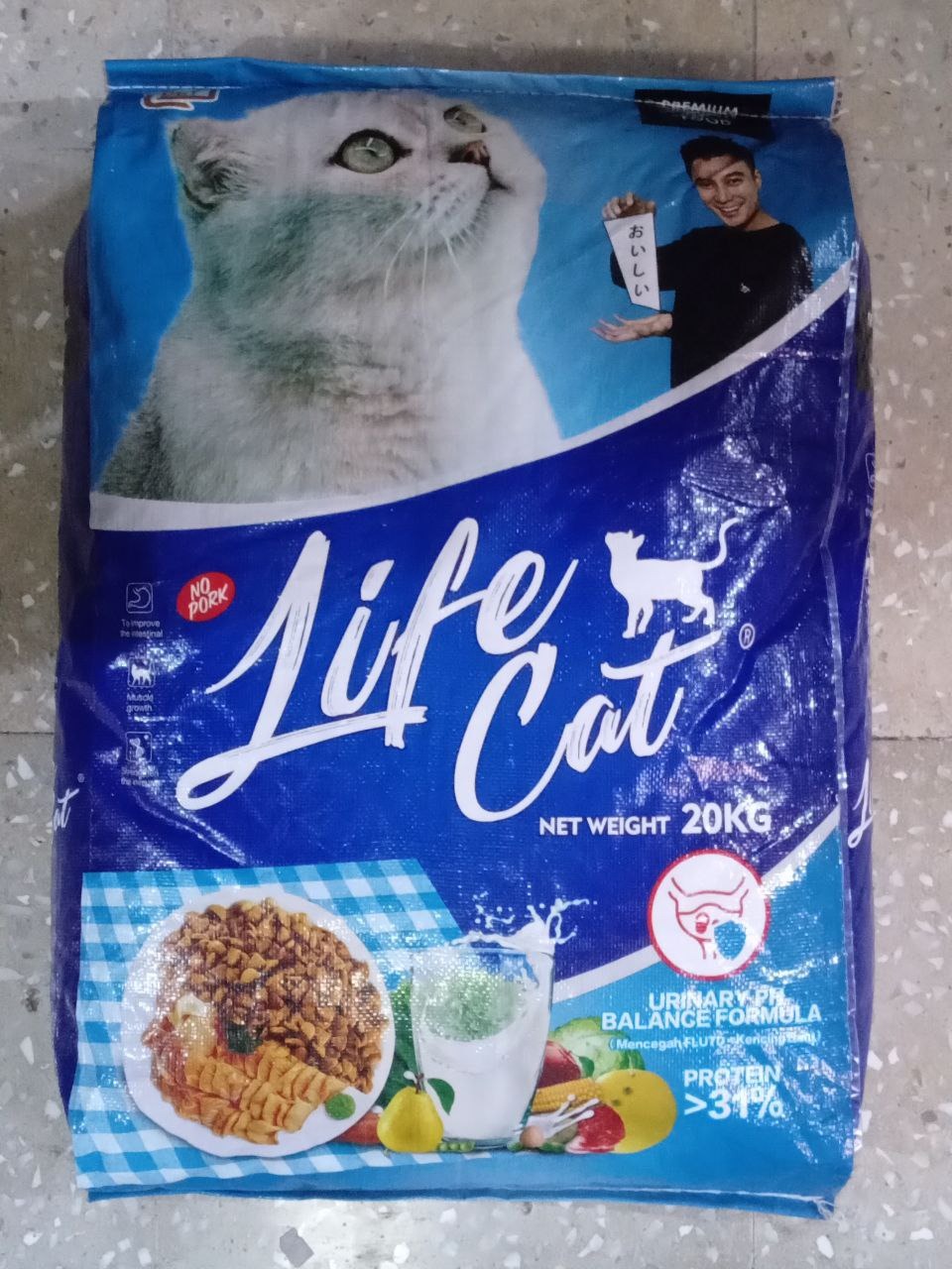 Life Cat 20Kg - Makanan Kucing LifeCat - Food