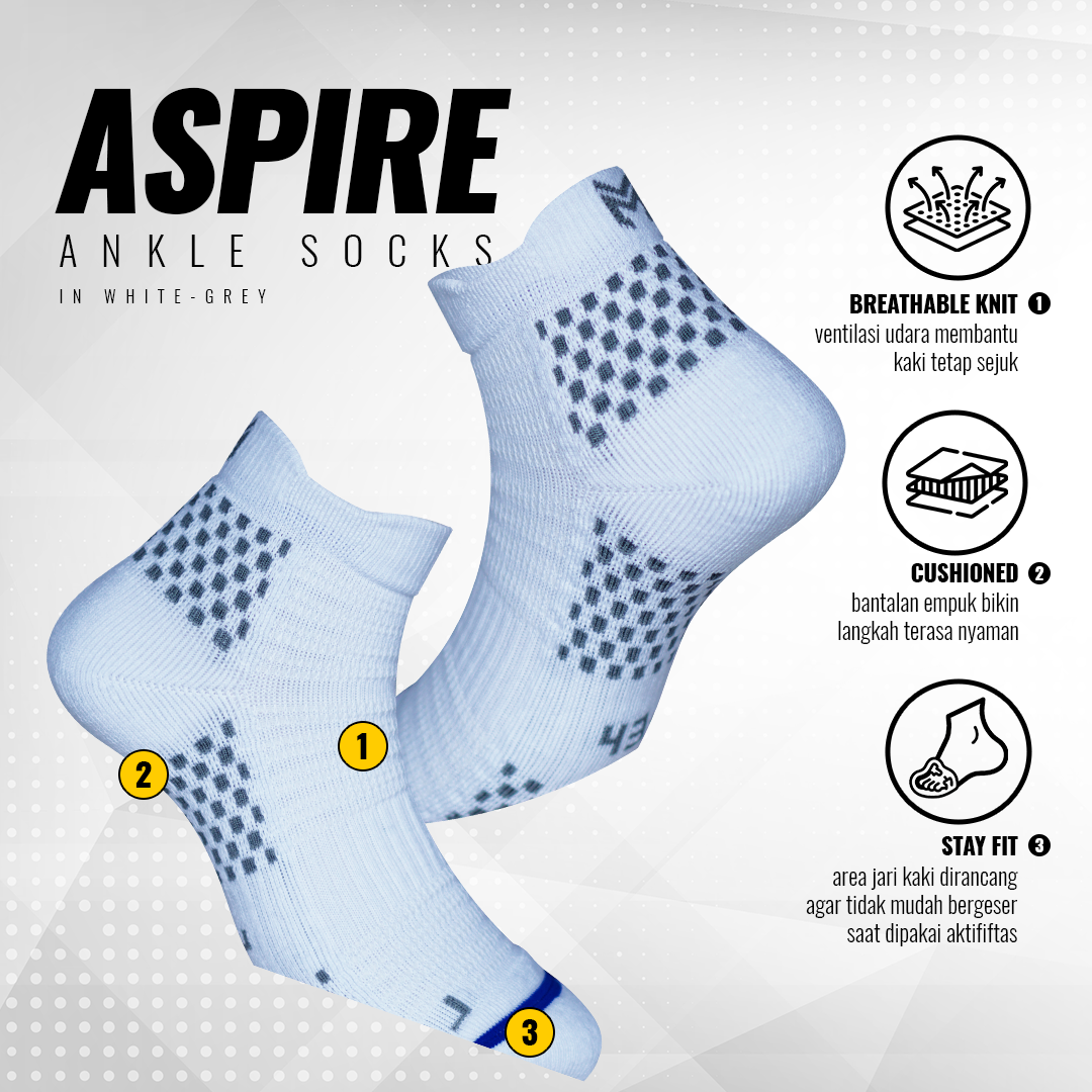 Aspire in White-Grey