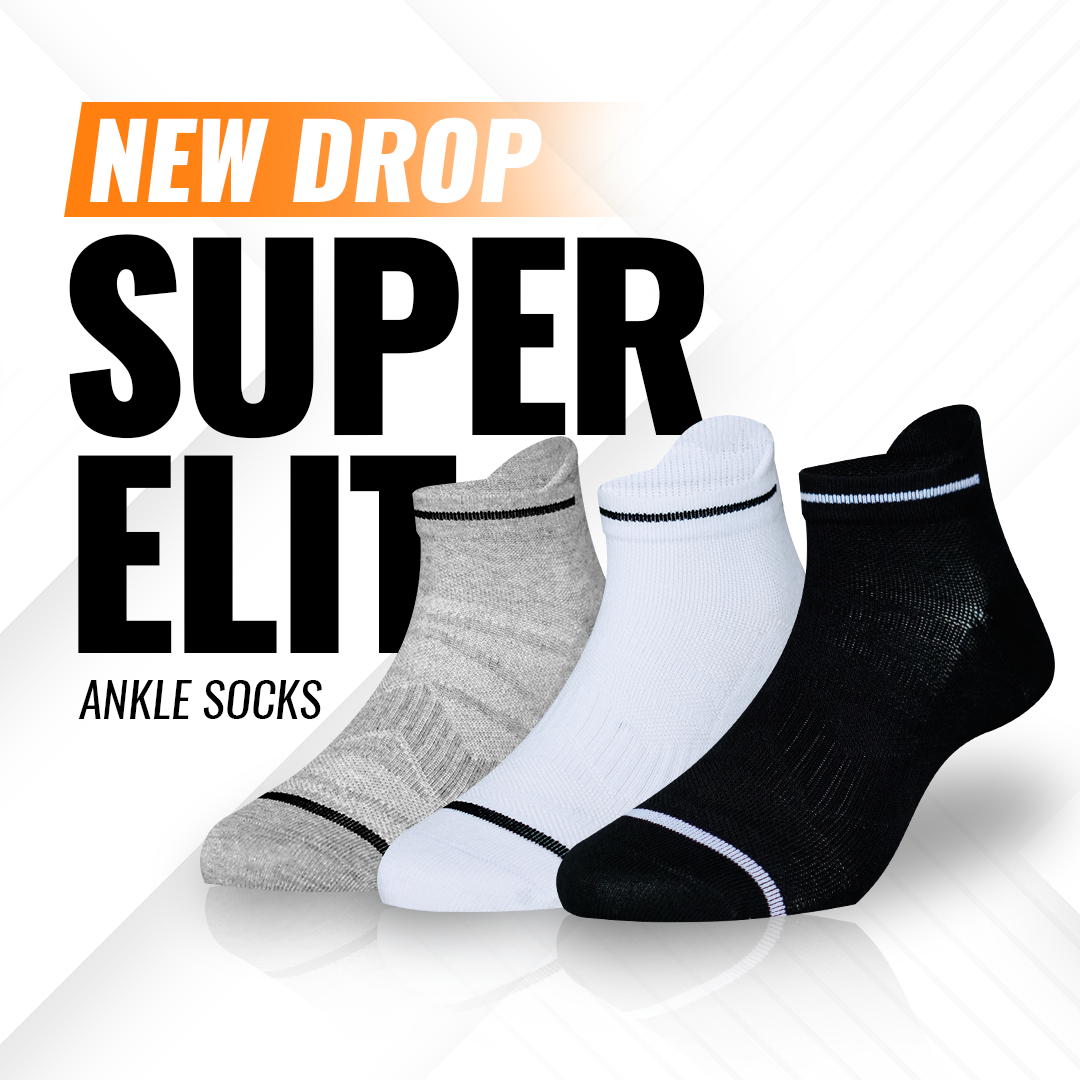 3 Pasang Kaos kaki Super Ellite