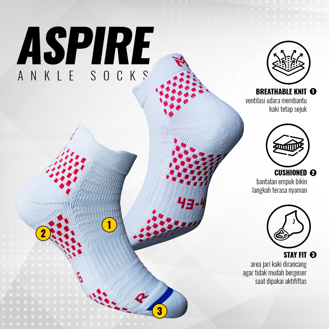 Kaos Kaki Aspire