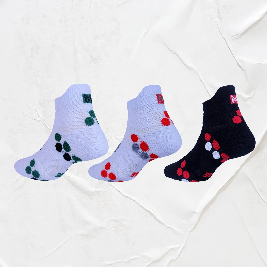 Kaos kaki Running Sigma Dots Series Ankle