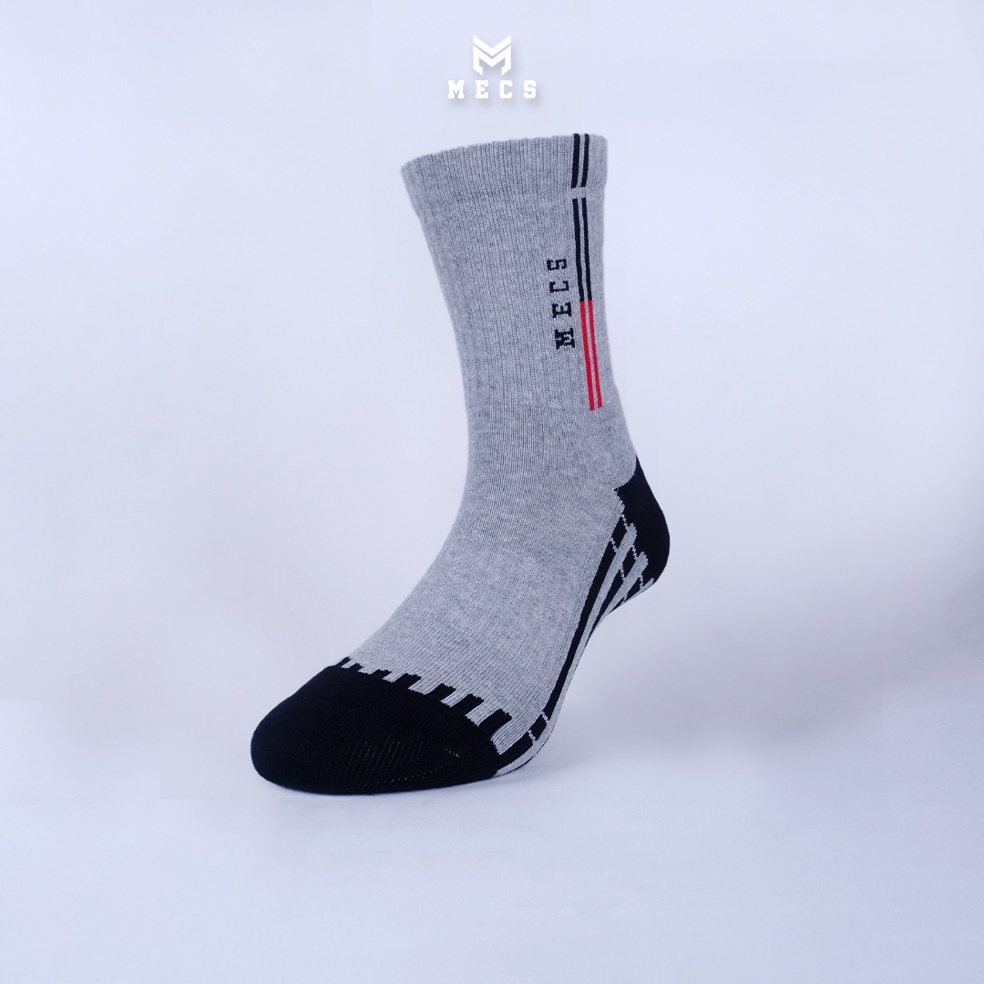 Kaos Kaki Olahraga Badminton/Voly/Basket/Lari Griding Line - Kaos kaki Pria wanita