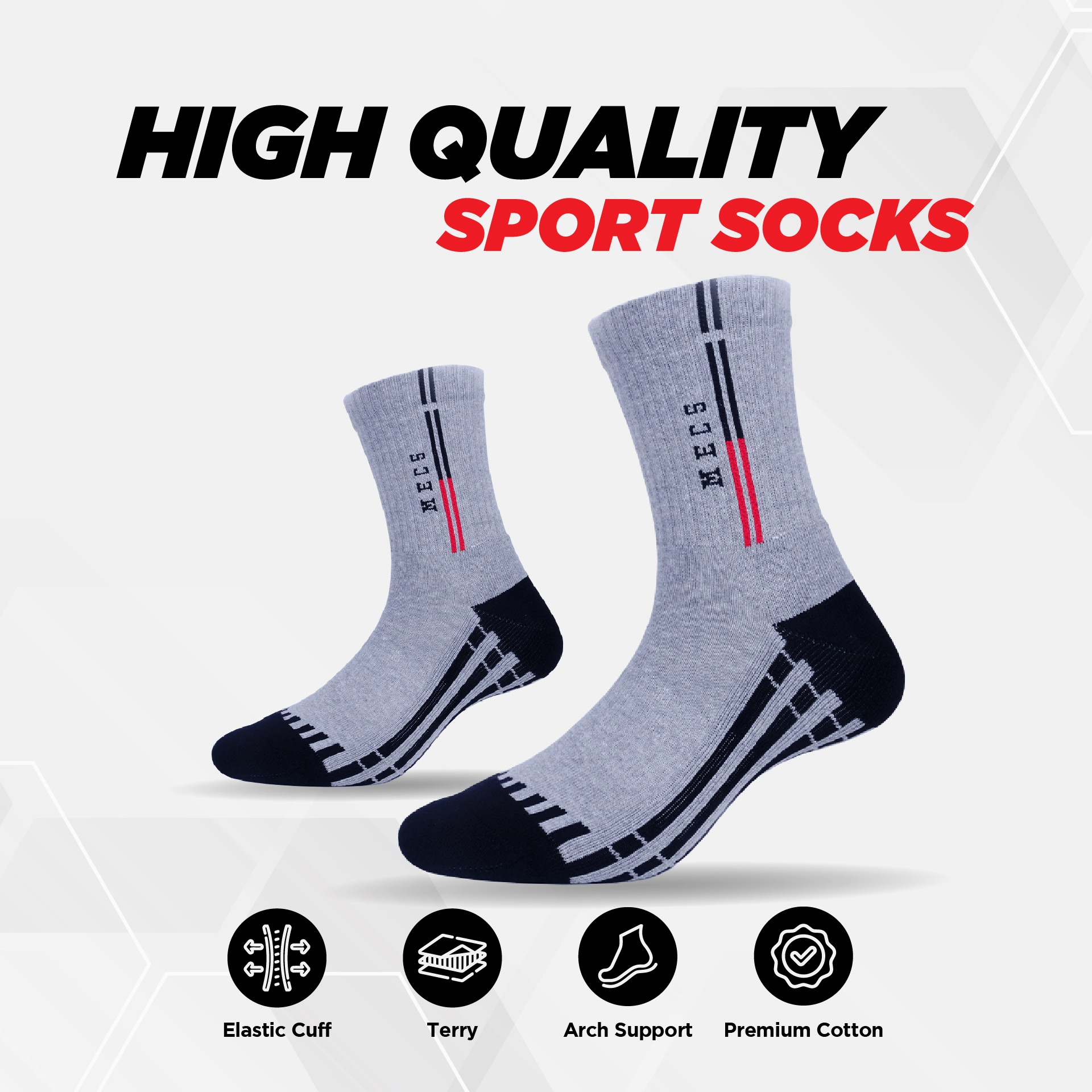 Gridding Line Grey/Black