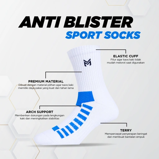 Image of Scales Socks White/Black -kaos kaki olahraga tebal - kaos kaki sebetis -kaos kaki pria wanita