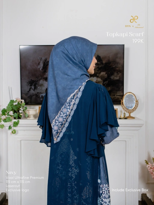 Image of DYN Signature Topkapi Scarf || DYN X Ella Muhammad || Topkapi Series