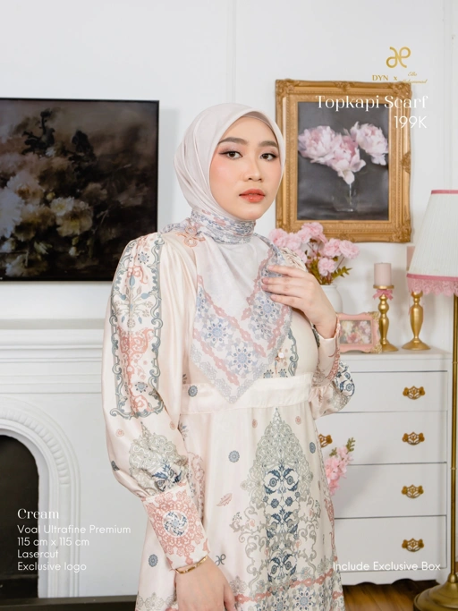 Image of DYN Signature Topkapi Scarf || DYN X Ella Muhammad || Topkapi Series