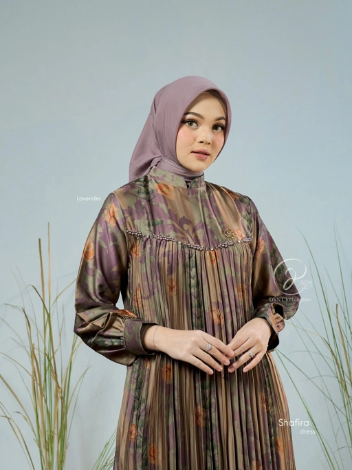Image of DYN Clothingline Shafira Dress Part 9 || Gamis Muslim Wanita