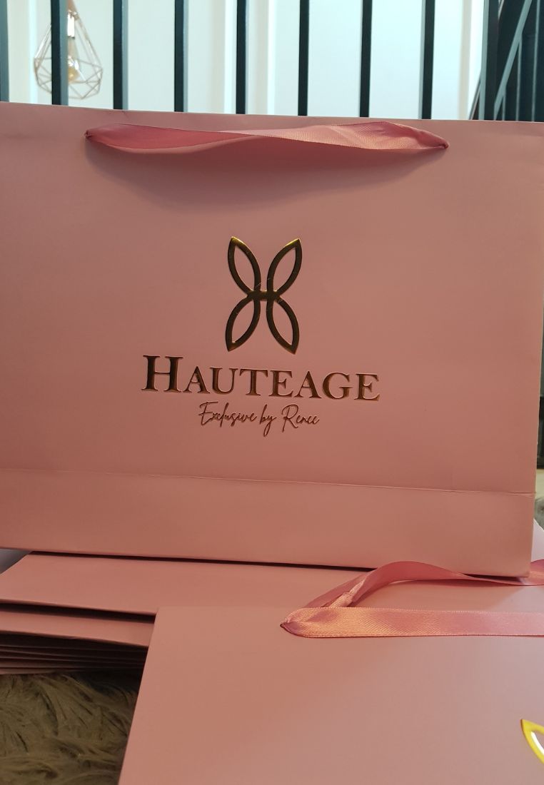 Papperbag hauteage pink