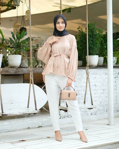 Malika top beige