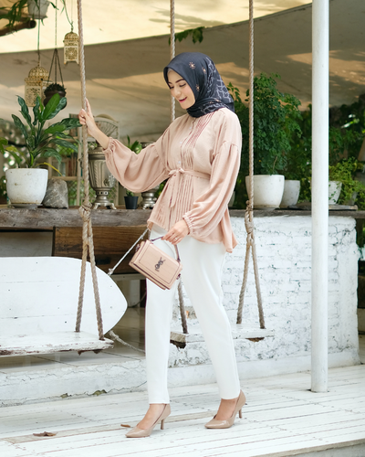 Malika top beige