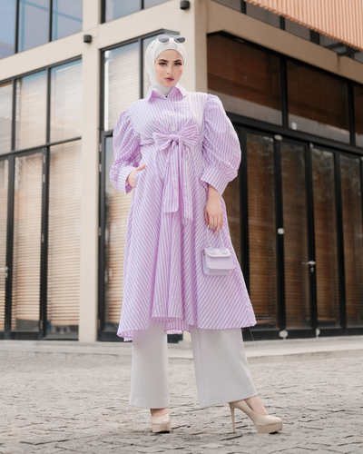 Aidene midi dress lavender